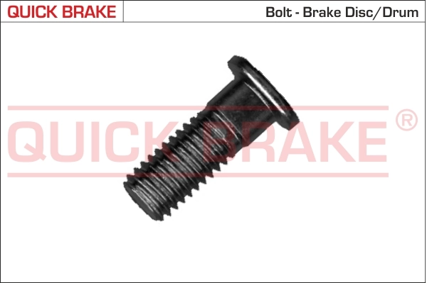 Bolt, brake disc